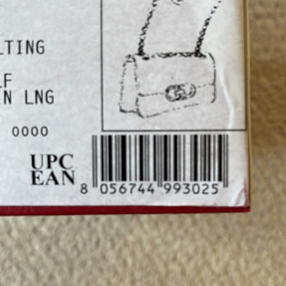 Brand New Limited Edition (44 of 100 made) QUILTED GANCINI FLAP BAG Lipstick Red - Picture 6 of 6